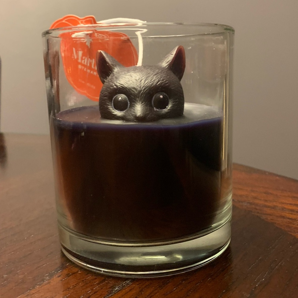 Martha Stewart Peek-a-boo Cat Candle